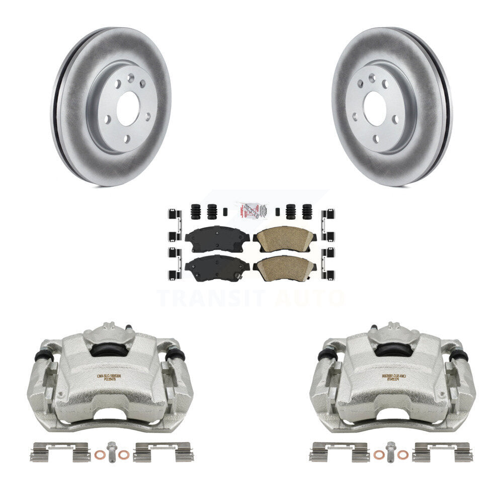 Transit Auto KCG-100477N Disc Brake Kit for 2011-2017 Chevrolet Cruze Limited, Chevrolet Sonic, Chevrolet Cruze - Front product image