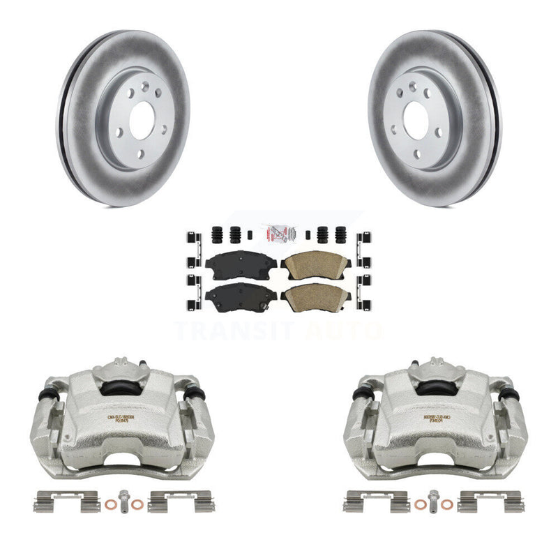 Transit Auto KCG-100477N Disc Brake Kit for 2011-2017 Chevrolet Cruze Limited, Chevrolet Sonic, Chevrolet Cruze - Front product image