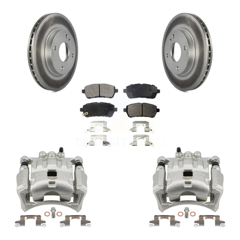 Transit Auto KCG-100477P Disc Brake Kit for 2011-2019 Ford Fiesta - Front product image