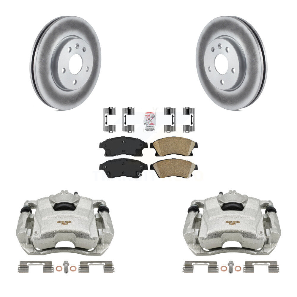 Transit Auto KCG-100478N Disc Brake Kit for 2011-2017 Chevrolet Cruze Limited, Chevrolet Sonic, Chevrolet Cruze - Front product image