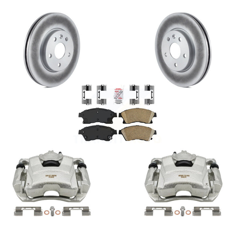 Transit Auto KCG-100478N Disc Brake Kit for 2011-2017 Chevrolet Cruze Limited, Chevrolet Sonic, Chevrolet Cruze - Front product image
