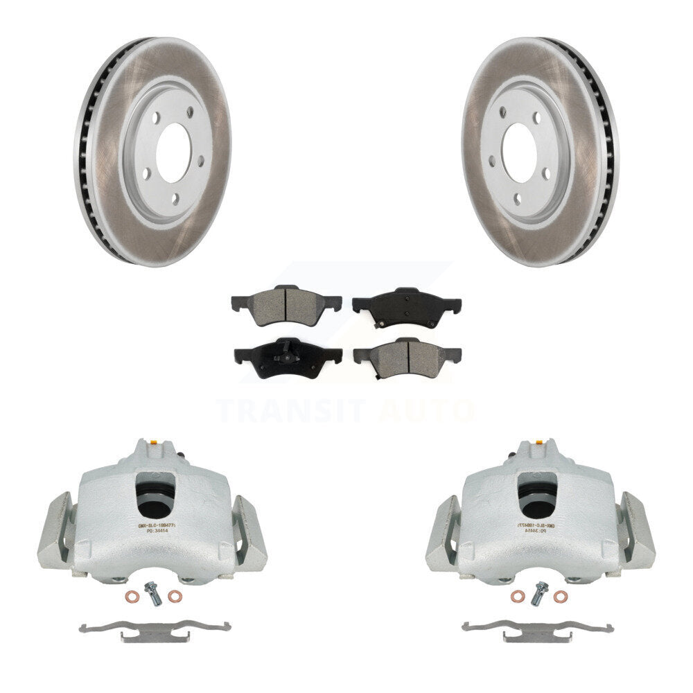 Transit Auto KCG-100478S Disc Brake Kit for 2001-2007 Dodge Grand Caravan, Chrysler Town & Country, Dodge Caravan - Front product image