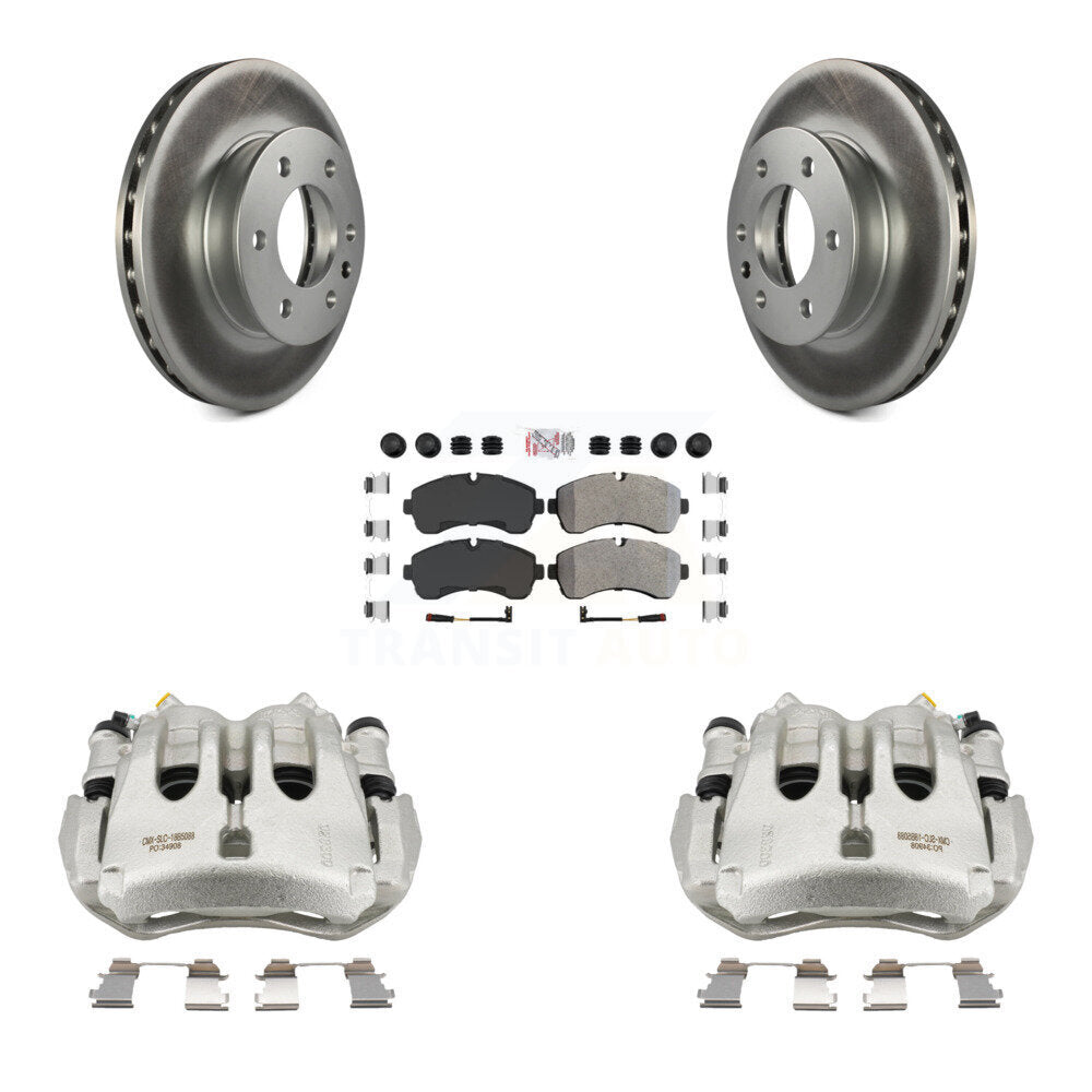 Transit Auto KCG-100479N Disc Brake Kit for 2007-2018 Mercedes-Benz Sprinter 3500XD, Mercedes-Benz Sprinter 3500, Dodge Sprinter 3500 & more - Front product image