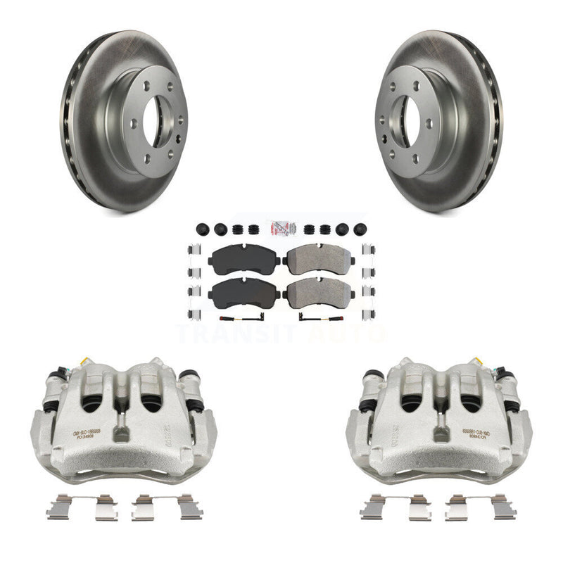 Transit Auto KCG-100479N Disc Brake Kit for 2007-2018 Mercedes-Benz Sprinter 3500XD, Mercedes-Benz Sprinter 3500, Dodge Sprinter 3500 & more - Front product image