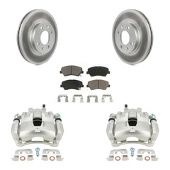 Transit Auto KCG-100480C Disc Brake Kit for 2012-2017 Kia Rio, Hyundai Accent - Front product image