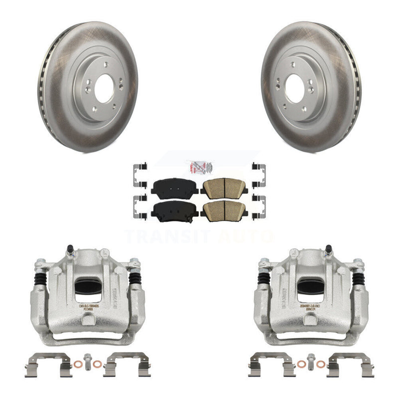 Transit Auto KCG-100480N Disc Brake Kit for 2013-2016 Kia Sorento, Hyundai Santa Fe Sport - Front product image