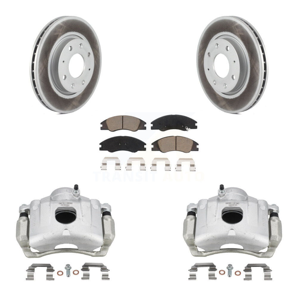 Transit Auto KCG-100481C Disc Brake Kit for 2004-2009 Kia Spectra, Kia Spectra5 - Front product image