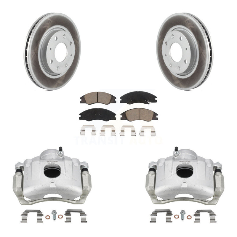 Transit Auto KCG-100481C Disc Brake Kit for 2004-2009 Kia Spectra, Kia Spectra5 - Front product image