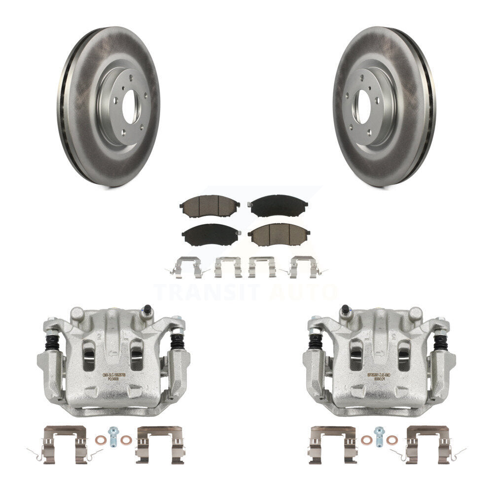 Transit Auto KCG-100482C Disc Brake Kit for 2006-2020 INFINITI Q40, INFINITI Q70L, INFINITI QX70 & more - Front product image