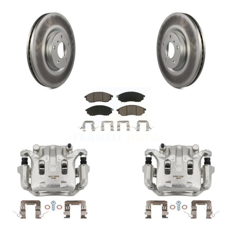 Transit Auto KCG-100482C Disc Brake Kit for 2006-2020 INFINITI Q40, INFINITI Q70L, INFINITI QX70 & more - Front product image