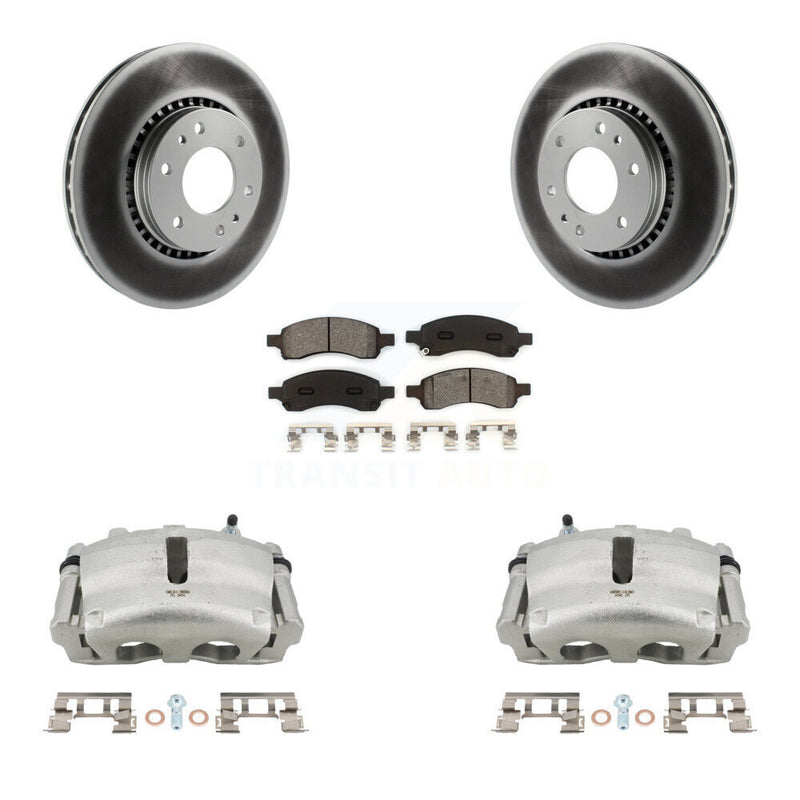 Transit Auto KCG-100482S Disc Brake Kit for 2006-2009 GMC Envoy, Saab 9-7x, Buick Rainier & more - Front product image