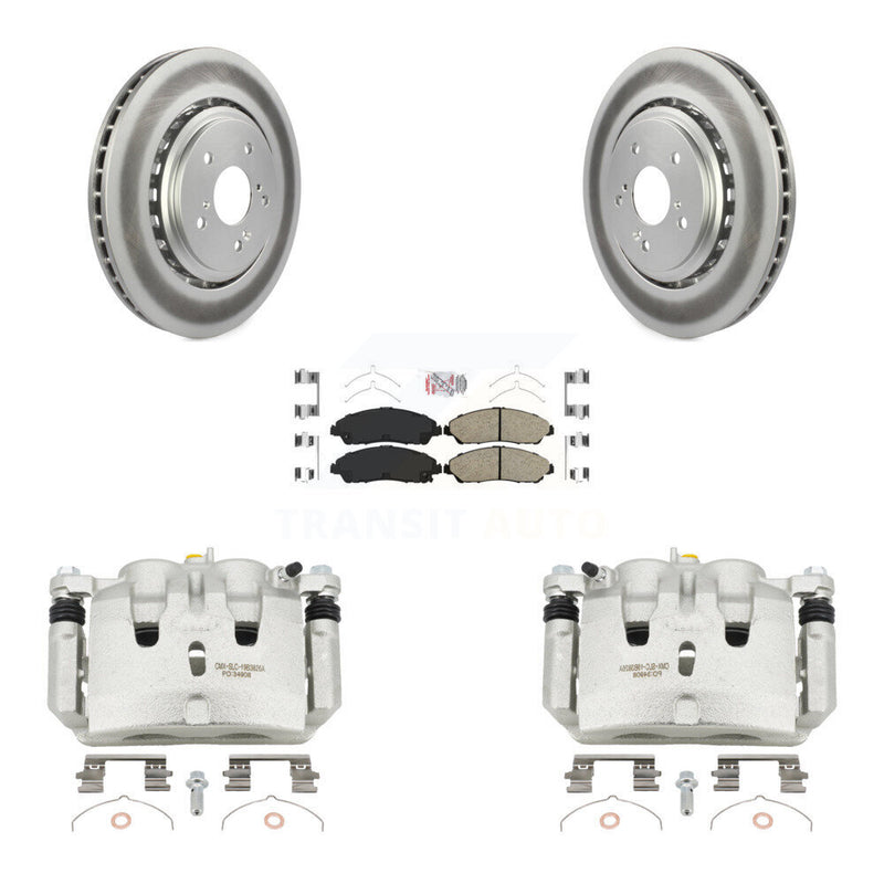 Transit Auto KCG-100483N Disc Brake Kit for 2014-2016 Acura MDX - Front product image