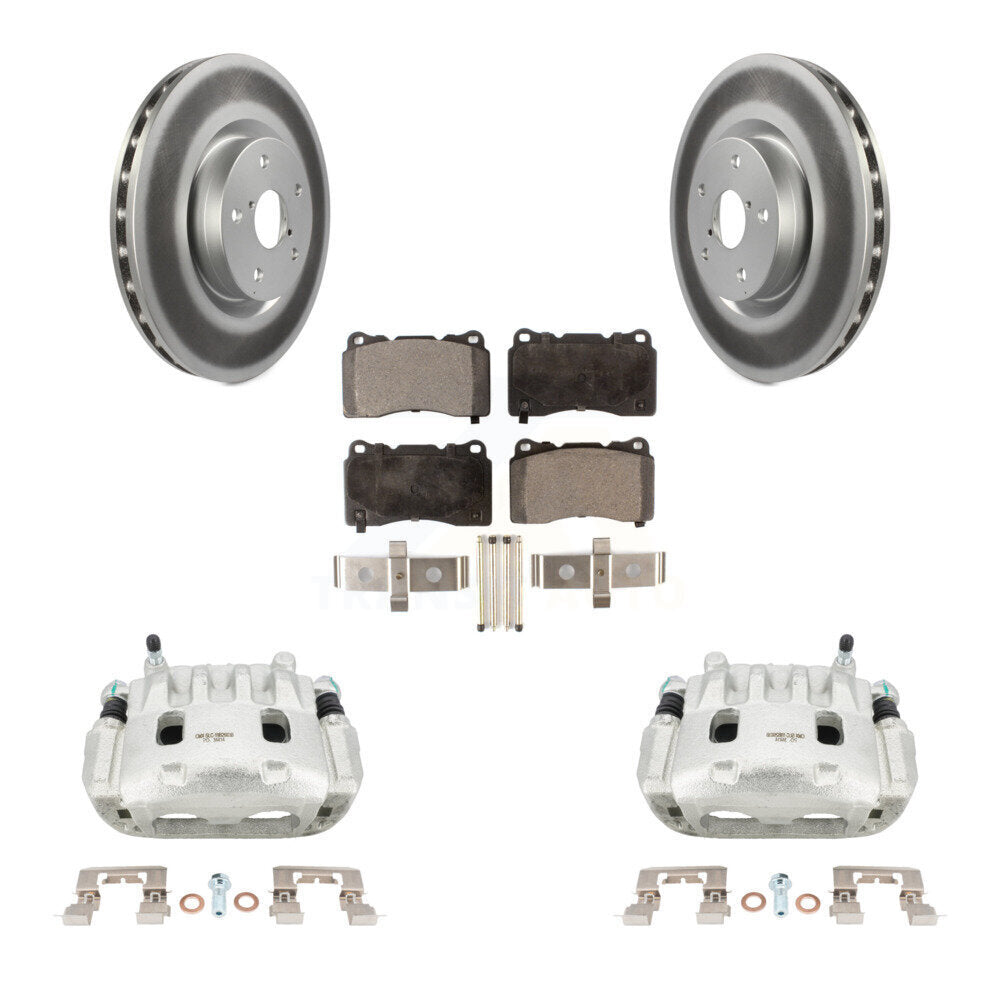 Transit Auto KCG-100483P Disc Brake Kit for 2012-2014 Subaru WRX, Subaru Impreza - Front product image