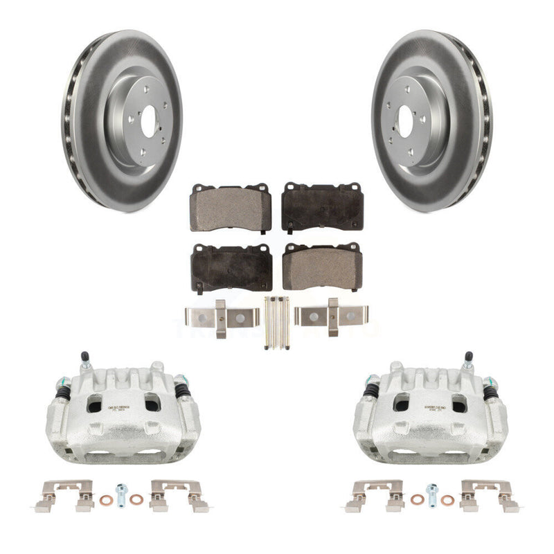 Transit Auto KCG-100483P Disc Brake Kit for 2012-2014 Subaru WRX, Subaru Impreza - Front product image