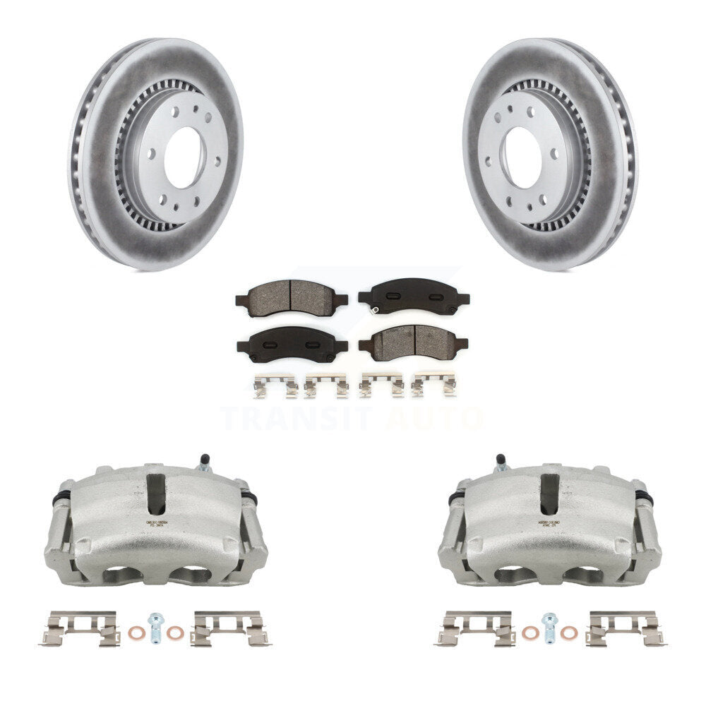Transit Auto KCG-100483S Disc Brake Kit for 2006-2009 GMC Envoy, Isuzu Ascender, Buick Rainier & more - Front product image