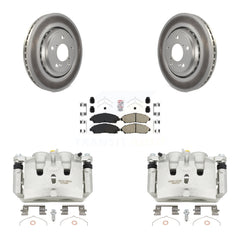 Transit Auto KCG-100484N Disc Brake Kit for 2016-2021 Acura MDX, Honda Ridgeline, Honda Pilot - Front product image