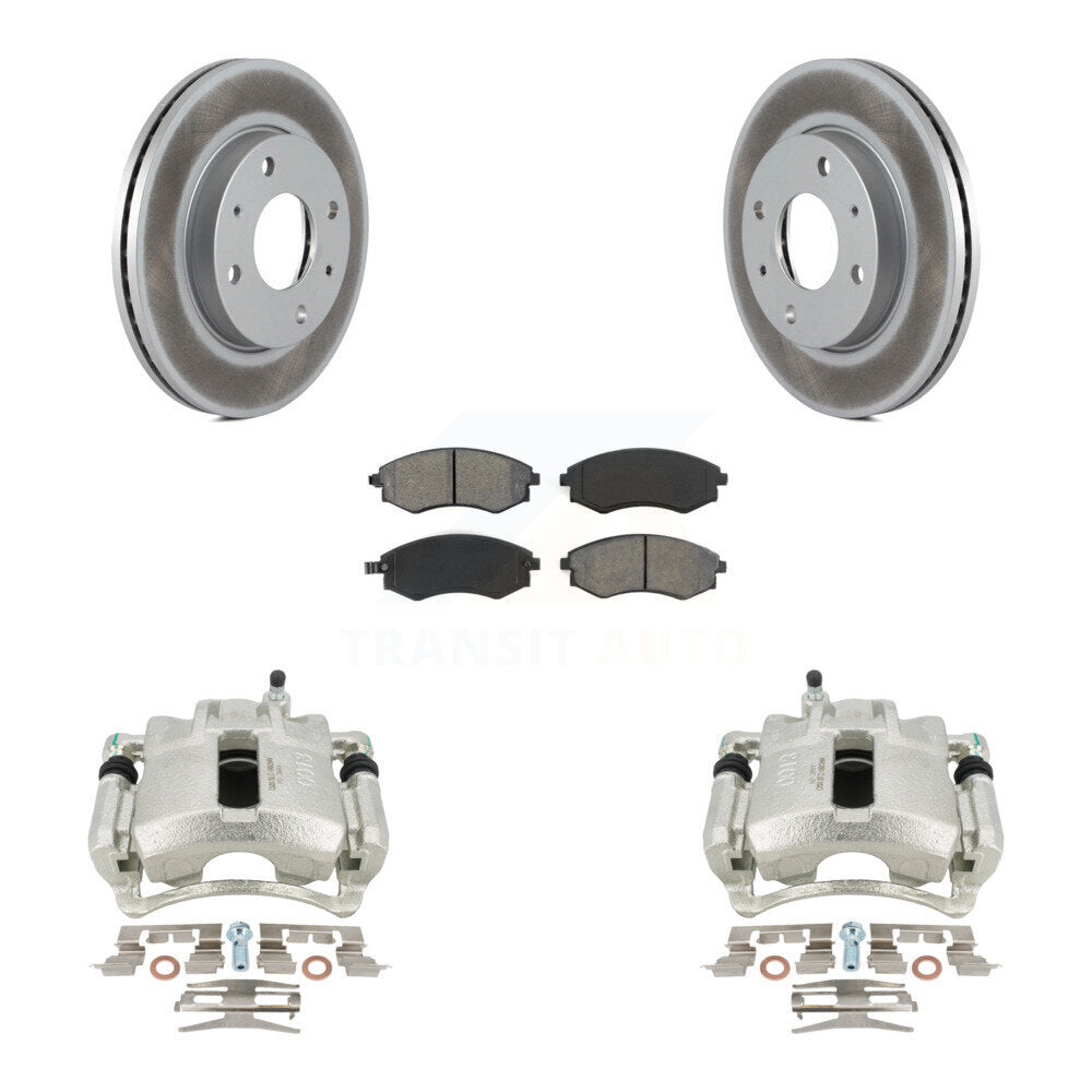 Transit Auto KCG-100484S Disc Brake Kit for 2002 Hyundai Elantra - Front product image