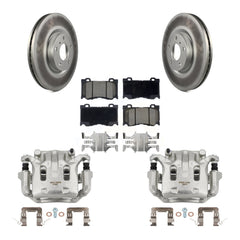 Transit Auto KCG-100485C Disc Brake Kit for 2009-2013 INFINITI G37 - Front product image