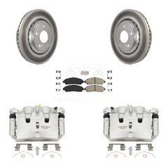 Transit Auto KCG-100485N Disc Brake Kit for 2016-2021 Acura MDX, Honda Ridgeline, Honda Pilot - Front product image