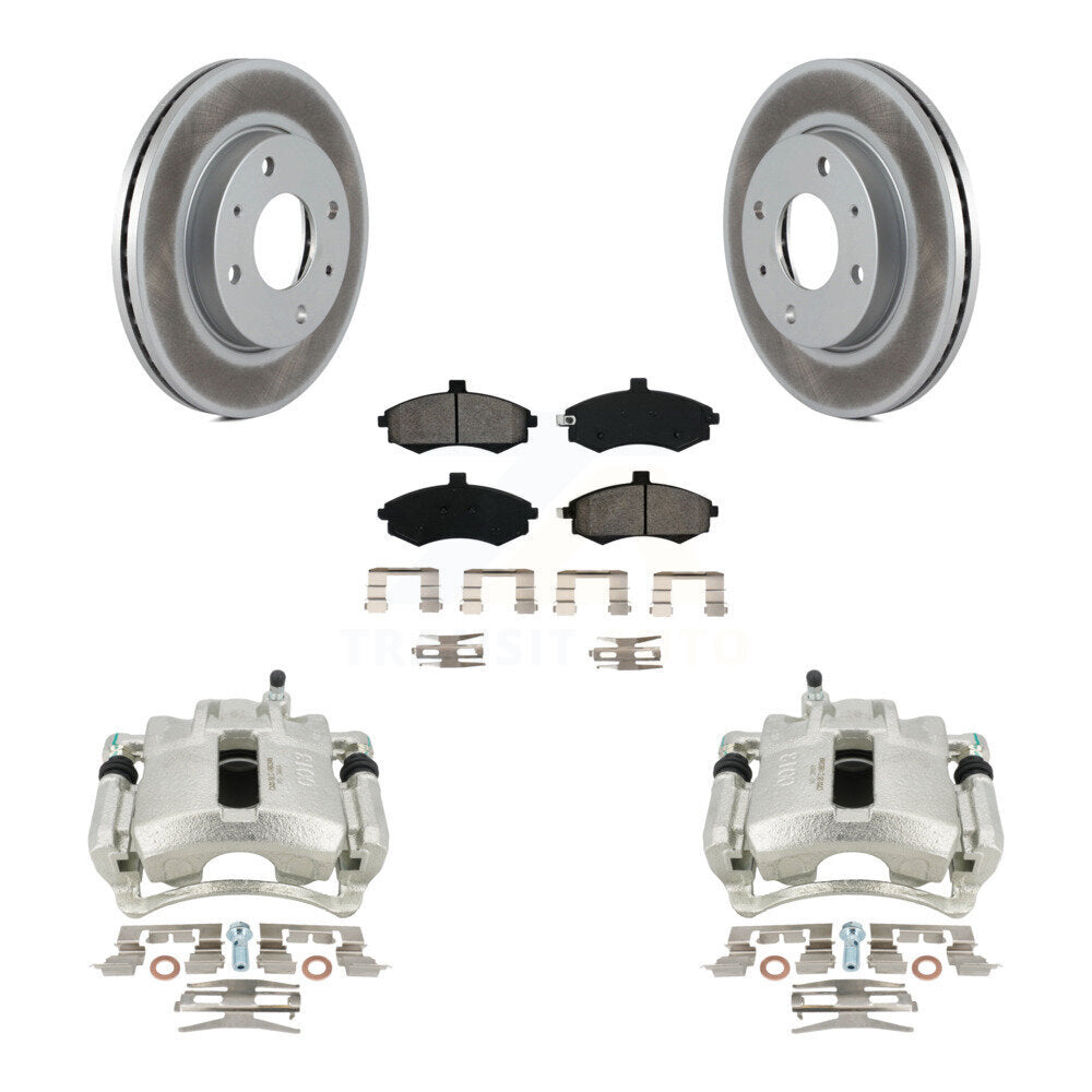 Transit Auto KCG-100485S Disc Brake Kit for 2002-2004 Hyundai Elantra - Front product image