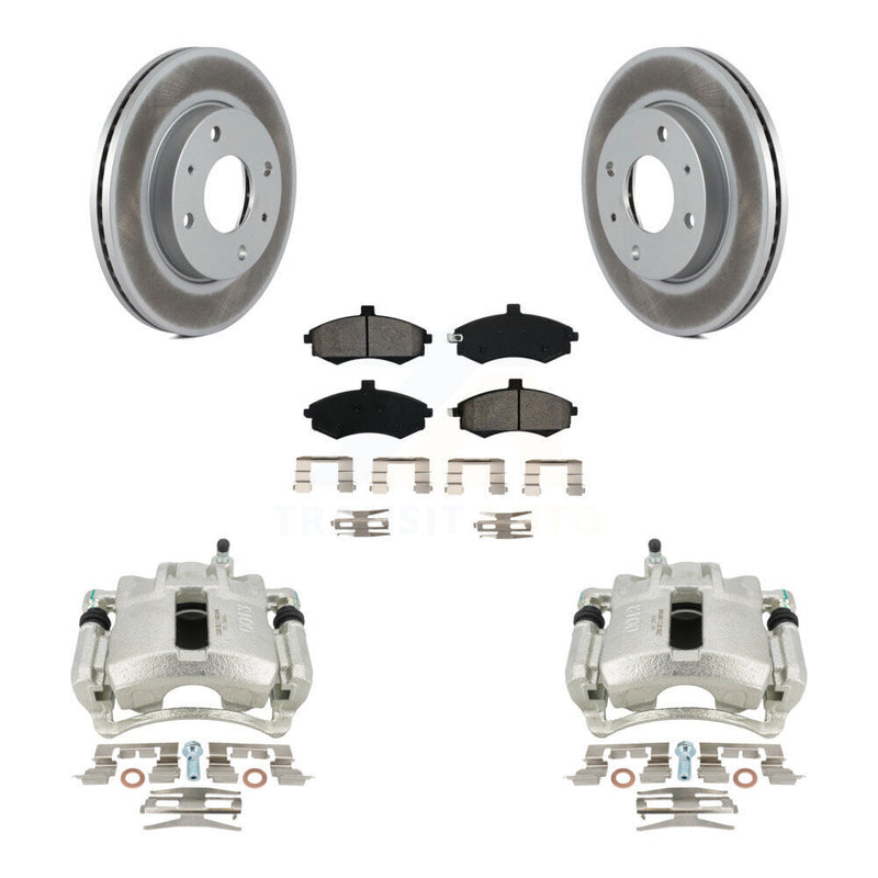 Transit Auto KCG-100485S Disc Brake Kit for 2002-2004 Hyundai Elantra - Front product image
