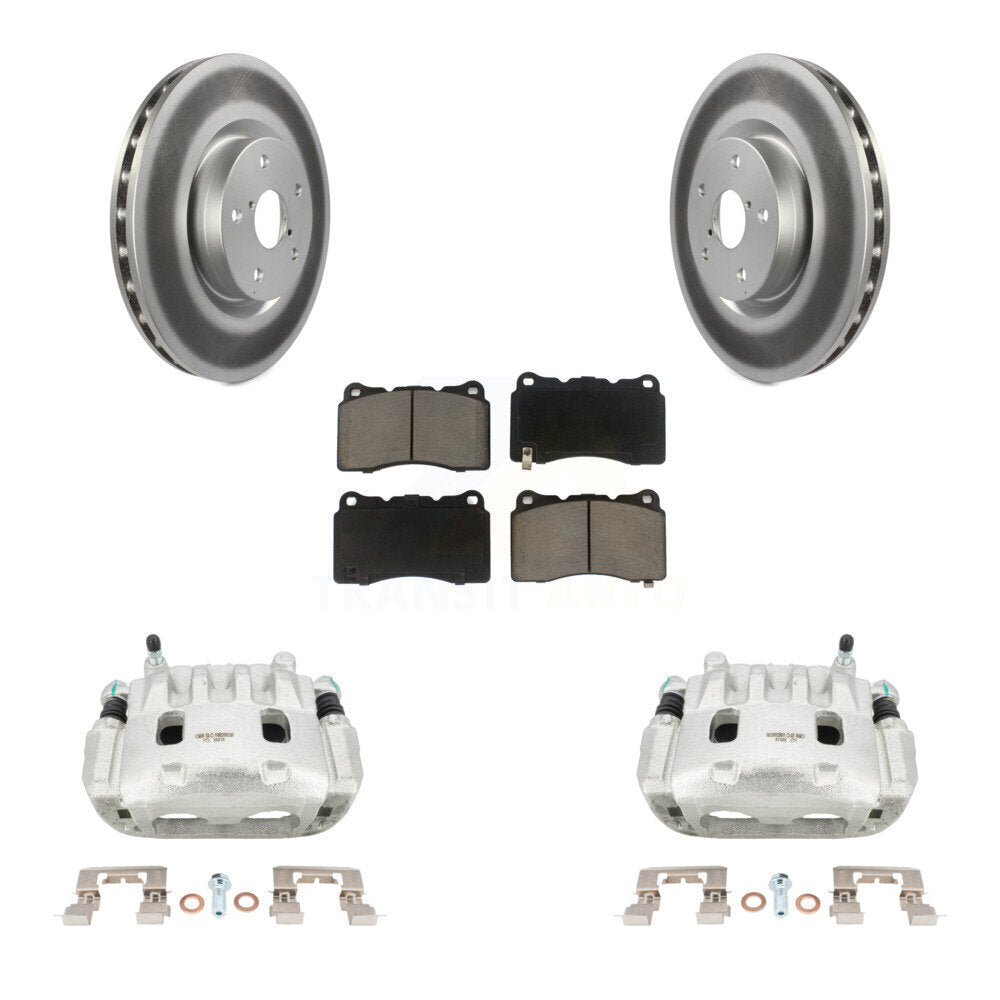 Transit Auto KCG-100486C Disc Brake Kit for 2012-2014 Subaru WRX, Subaru Impreza - Front product image