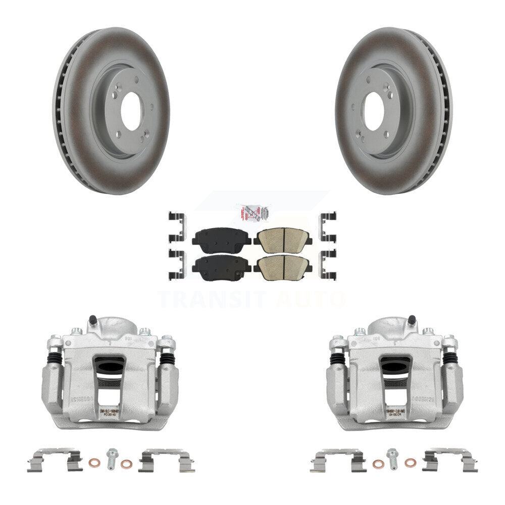 Transit Auto KCG-100486N Disc Brake Kit for 2011-2016 Kia Optima, Hyundai Sonata - Front product image