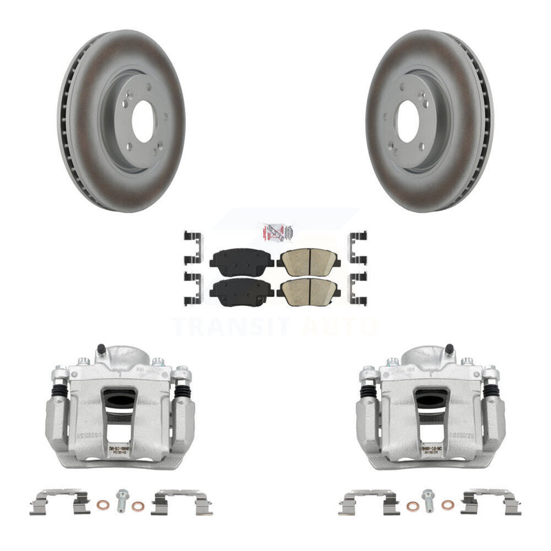 Transit Auto KCG-100486N Disc Brake Kit for 2011-2016 Kia Optima, Hyundai Sonata - Front product image