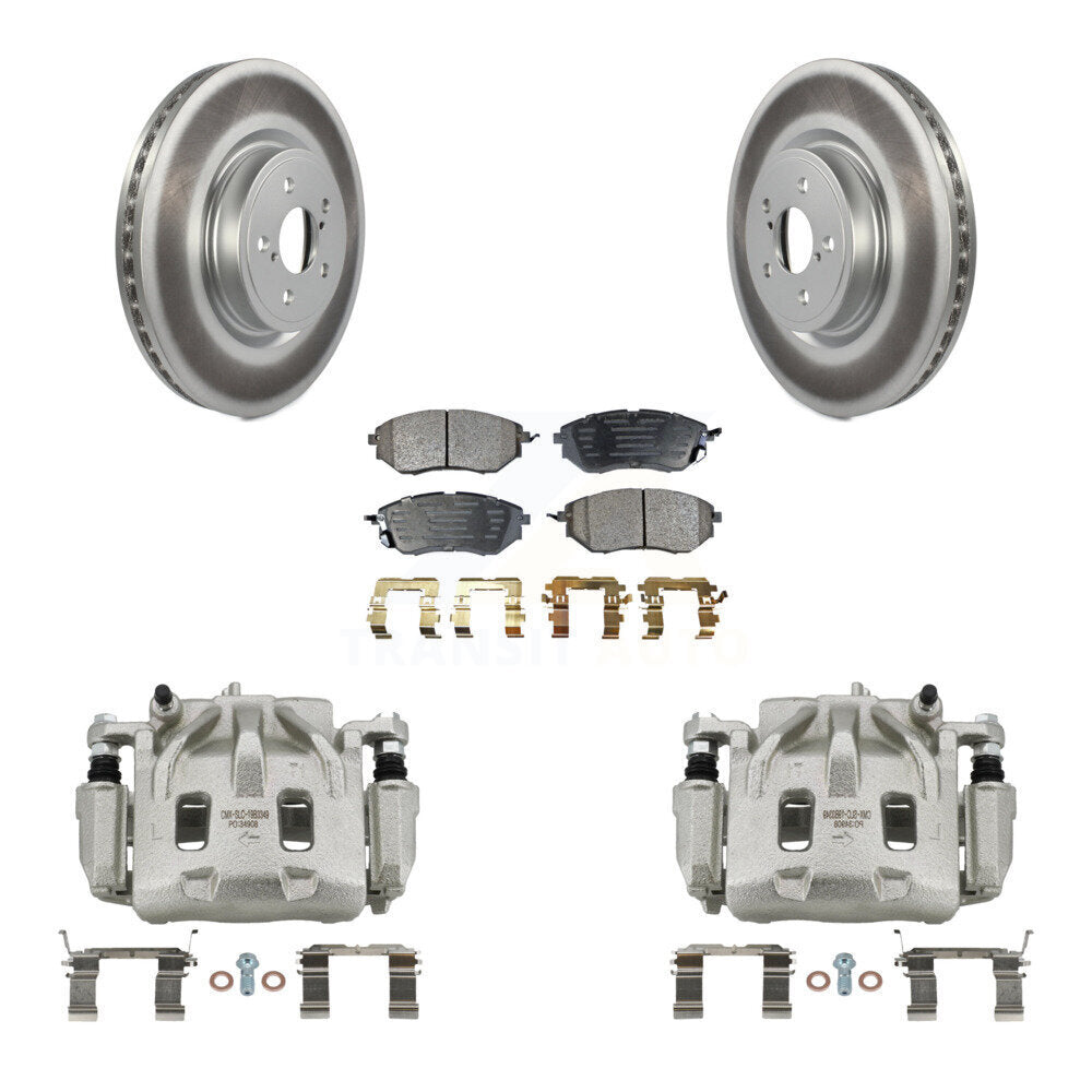 Transit Auto KCG-100486P Disc Brake Kit for 2005-2018 Subaru Forester, Subaru Legacy, Subaru Outback - Front product image