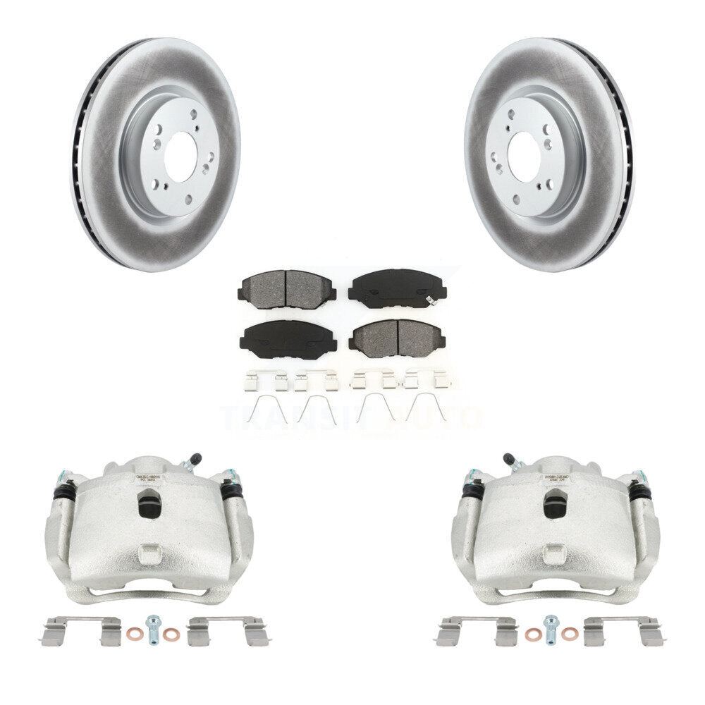 Transit Auto KCG-100487S Disc Brake Kit for 2012-2015 Acura ILX, Honda Civic - Front product image