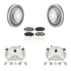 Transit Auto KCG-100487S Disc Brake Kit for 2012-2015 Acura ILX, Honda Civic - Front product image
