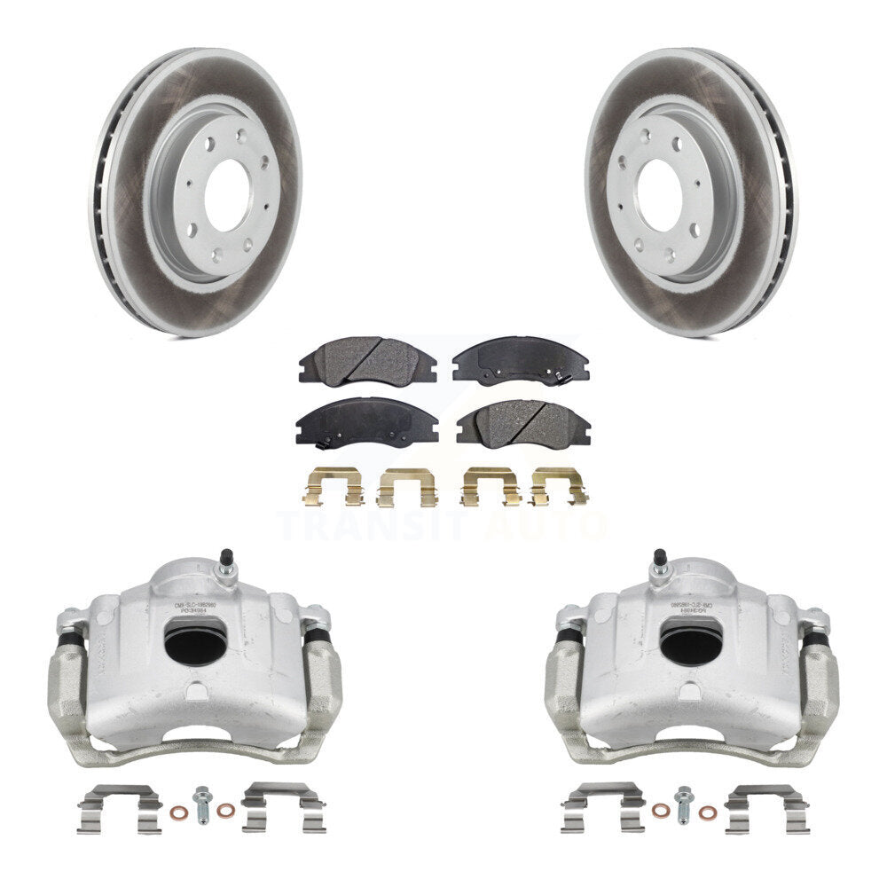 Transit Auto KCG-100487T Disc Brake Kit for 2004-2009 Kia Spectra, Kia Spectra5 - Front product image