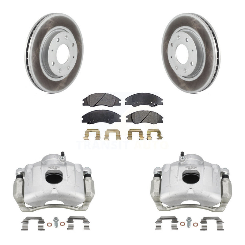 Transit Auto KCG-100487T Disc Brake Kit for 2004-2009 Kia Spectra, Kia Spectra5 - Front product image