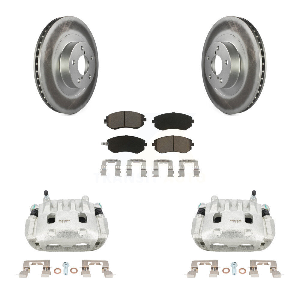 Transit Auto KCG-100488C Disc Brake Kit for 2002-2008 Saab 9-2X, Subaru Baja, Subaru Legacy & more - Front product image