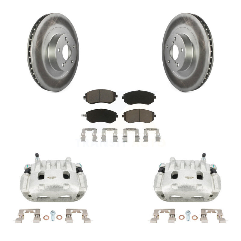 Transit Auto KCG-100488C Disc Brake Kit for 2002-2008 Saab 9-2X, Subaru Baja, Subaru Legacy & more - Front product image