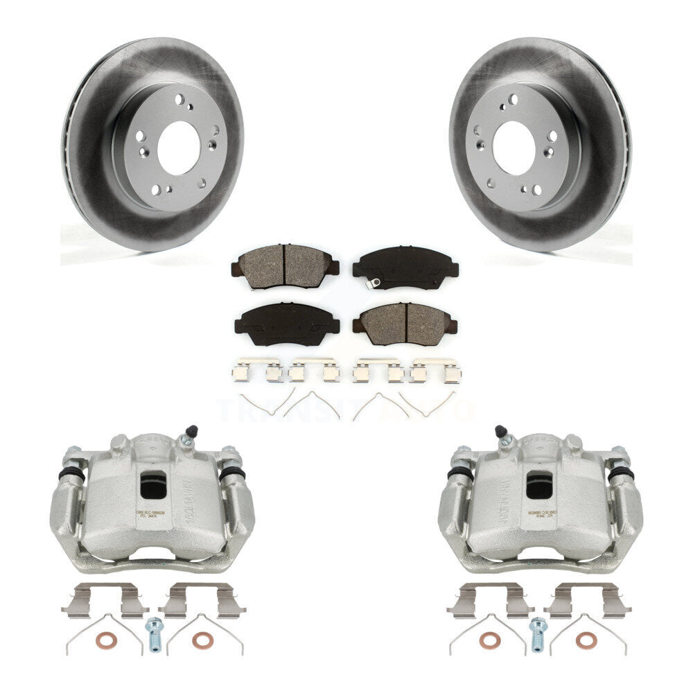 Transit Auto KCG-100488S Disc Brake Kit for 2012-2015 Acura ILX, Honda Civic - Front product image