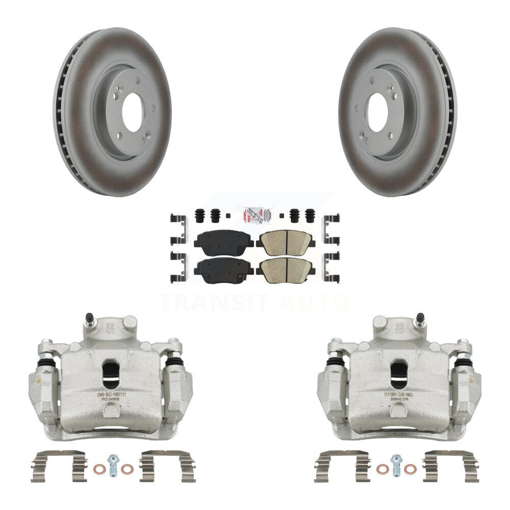 Transit Auto KCG-100489N Disc Brake Kit for 2014 Hyundai Sonata - Front product image
