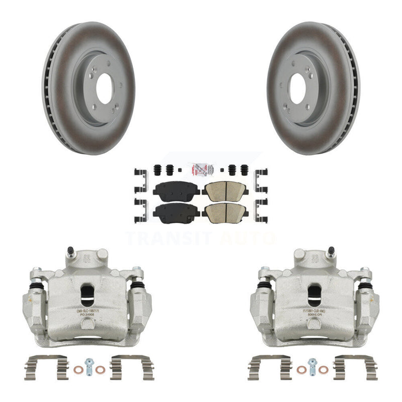 Transit Auto KCG-100489N Disc Brake Kit for 2014 Hyundai Sonata - Front product image