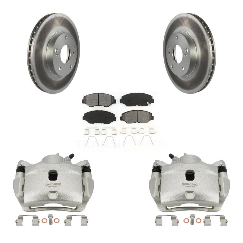 Transit Auto KCG-100489S Disc Brake Kit for 2005-2017 Honda CR-Z, Honda Civic, Acura ILX & more - Front product image