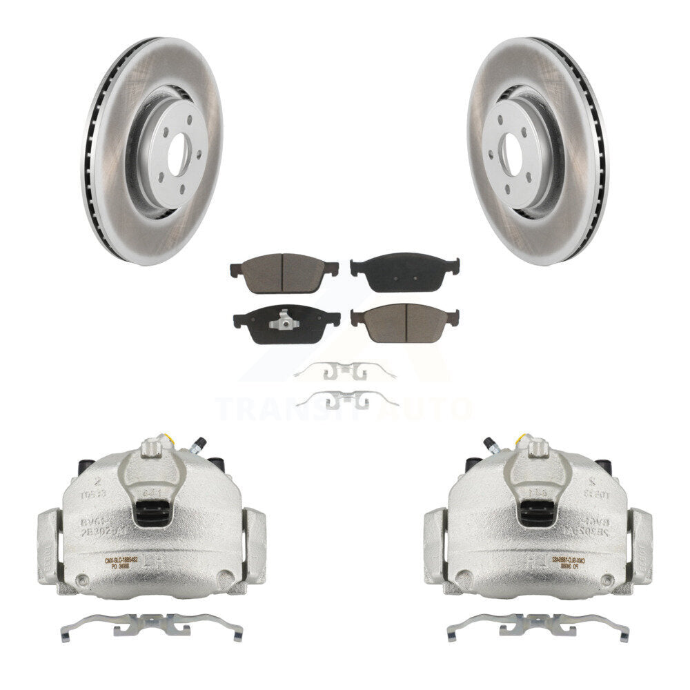 Transit Auto KCG-100490C Disc Brake Kit for 2017-2019 Lincoln MKC - Front product image