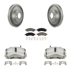 Transit Auto KCG-100491C Disc Brake Kit for 2007-2017 GMC Acadia Limited, Chevrolet Traverse, Buick Enclave & more - Front product image