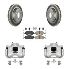 Transit Auto KCG-100492N Disc Brake Kit for 2007-2016 Jeep Wrangler - Front product image