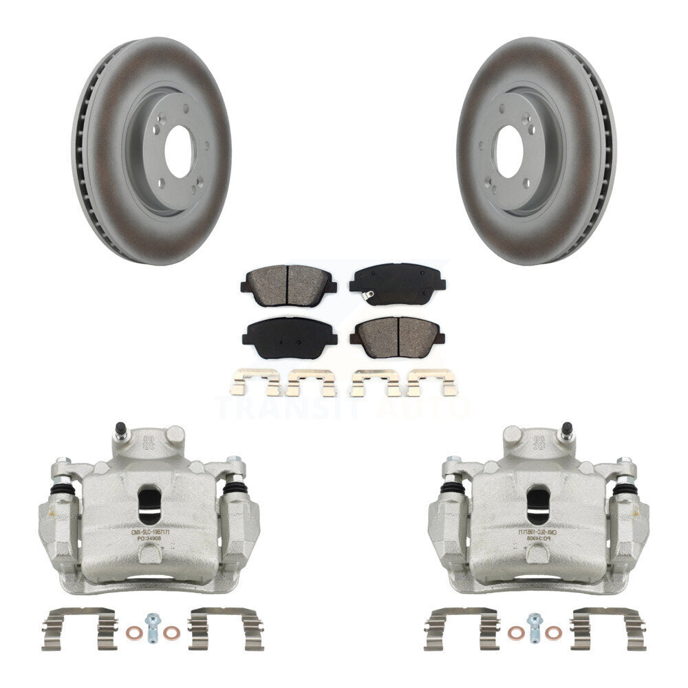 Transit Auto KCG-100492S Disc Brake Kit for 2014 Hyundai Sonata - Front product image