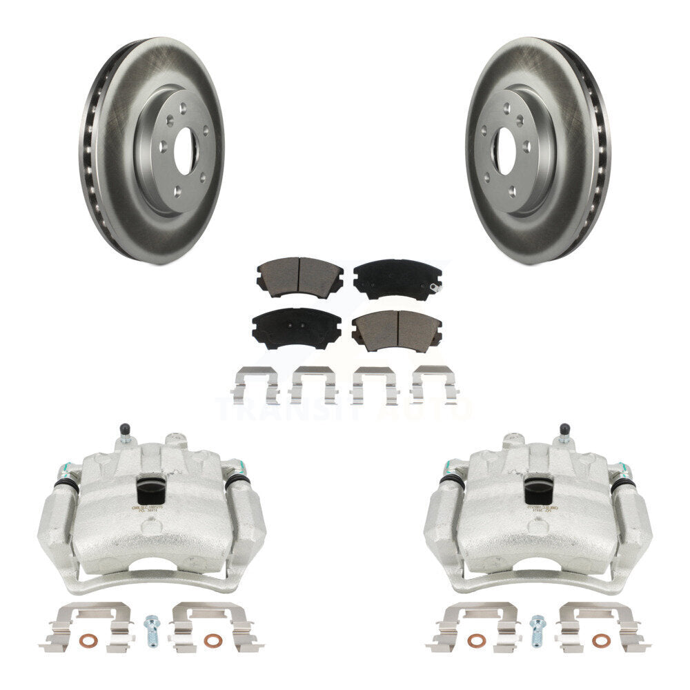 Transit Auto KCG-100493C Disc Brake Kit for 2010-2015 Chevrolet Camaro - Front product image