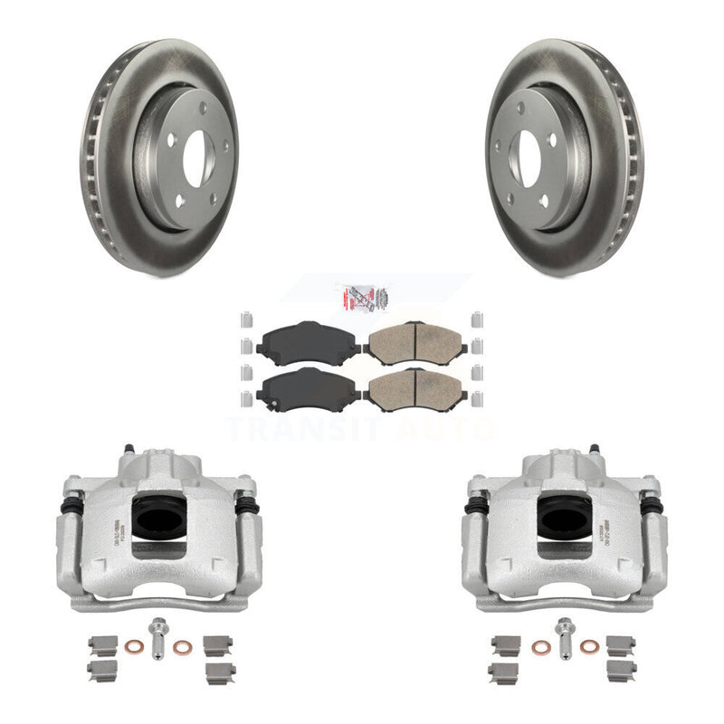 Transit Auto KCG-100493N Disc Brake Kit for 2007-2016 Jeep Wrangler - Front product image