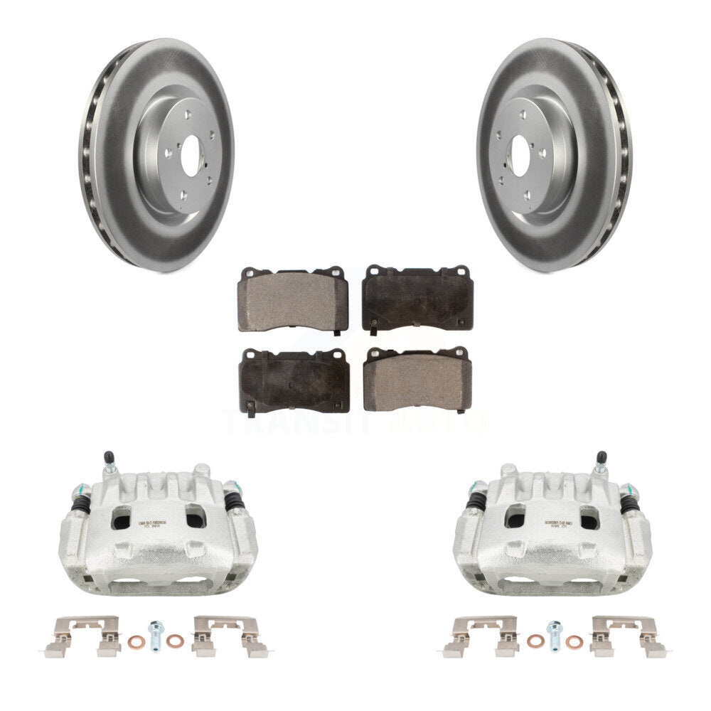 Transit Auto KCG-100493T Disc Brake Kit for 2012-2014 Subaru WRX, Subaru Impreza - Front product image