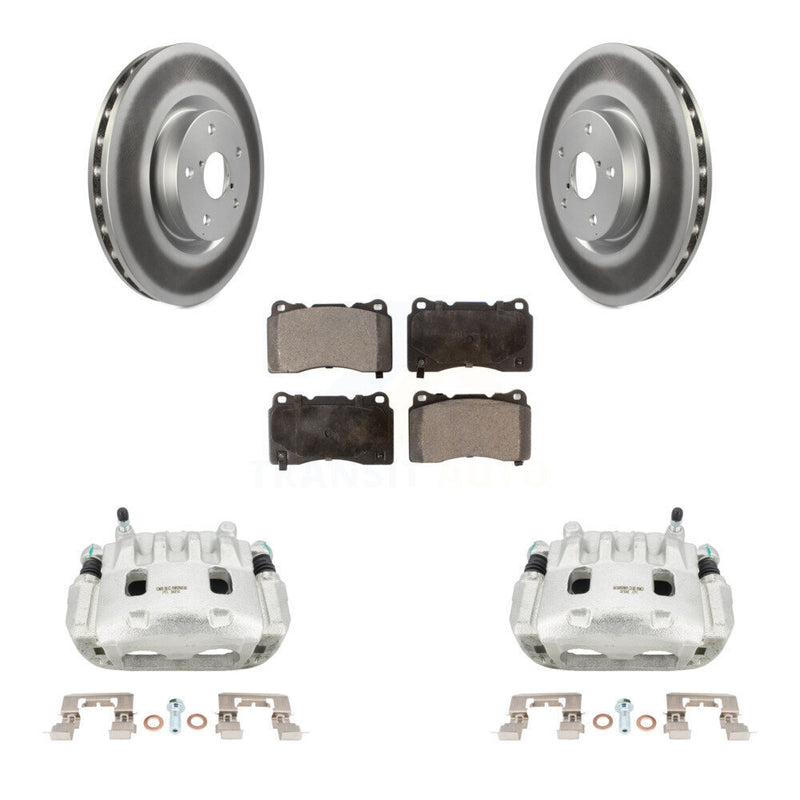 Transit Auto KCG-100493T Disc Brake Kit for 2012-2014 Subaru WRX, Subaru Impreza - Front product image