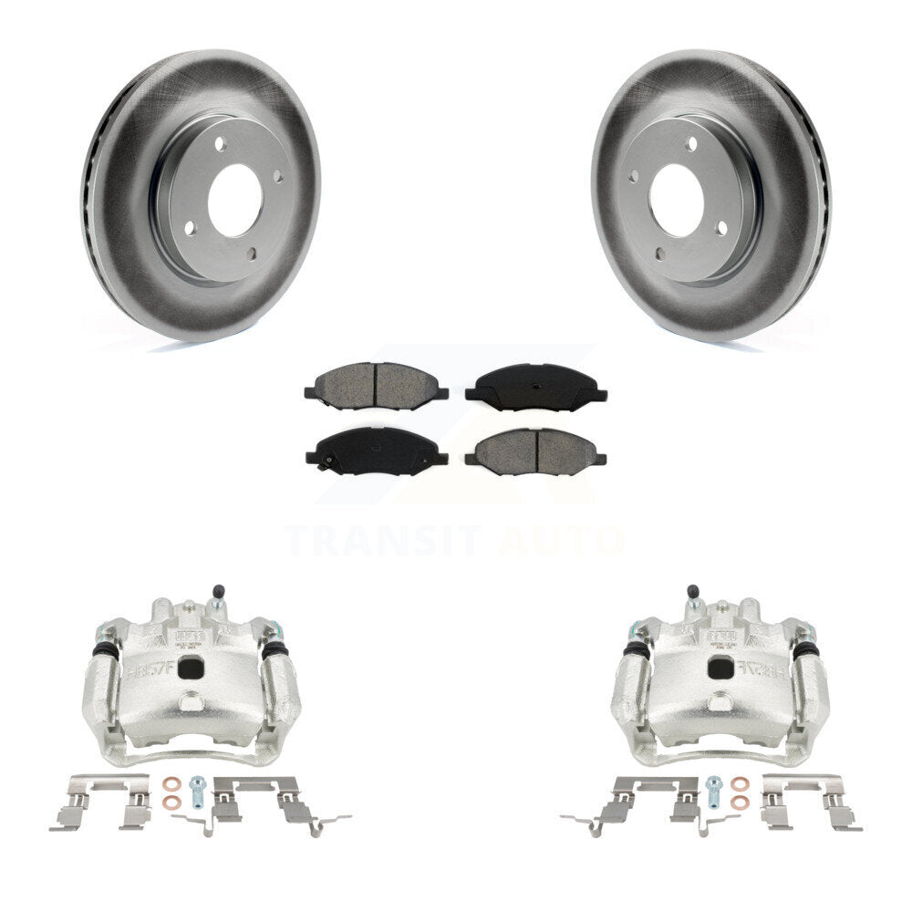 Transit Auto KCG-100494S Disc Brake Kit for 2008 Nissan Versa - Front product image