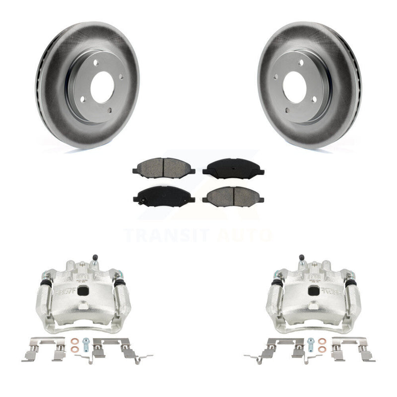 Transit Auto KCG-100494S Disc Brake Kit for 2008 Nissan Versa - Front product image