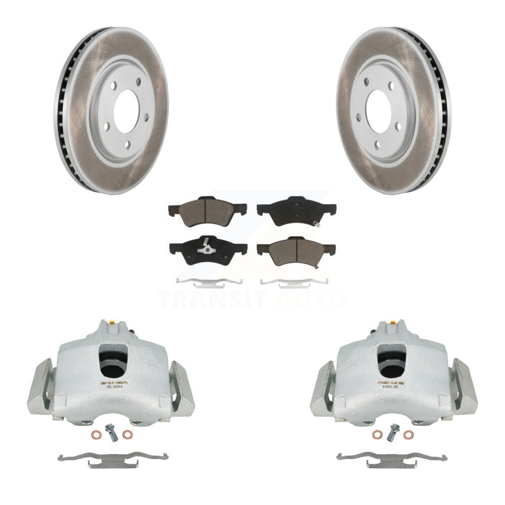 Transit Auto KCG-100495C Disc Brake Kit for 2001-2007 Dodge Grand Caravan, Chrysler Town & Country, Dodge Caravan - Front product image